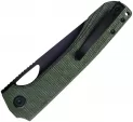 Kubey Elang Linerlock Green Micarta KUB365F