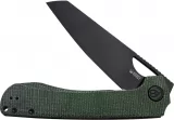 Kubey Elang Linerlock Green Micarta KUB365F