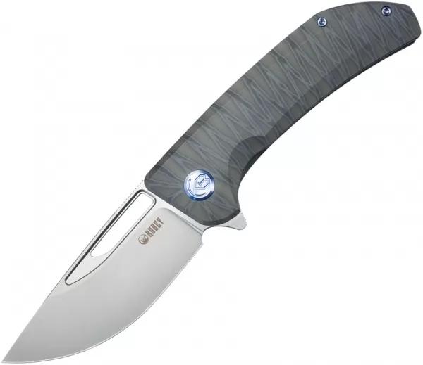 Kubey Hyperion Framelock Flame Ti KUB368F