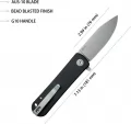 Kubey NEO Linerlock Black KUB371A