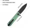 Kubey NEO Linerlock Jade BSW KUB371D