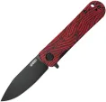 Kubey NEO Linerlock Red Damascus - KUB371F