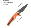 Kubey RBC-1 Outdoor Linerlock Org KUB373B