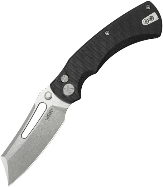 Kubey Dheo EDC Button Lock Black KUB378A
