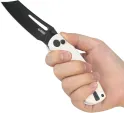 Kubey Dheo EDC Button Lock White KUB378E