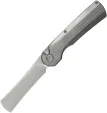 KB Knives Ikul Button Lock Gray Ti - KUB380A