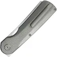 KB Knives Ikul Button Lock Gray Ti KUB380A