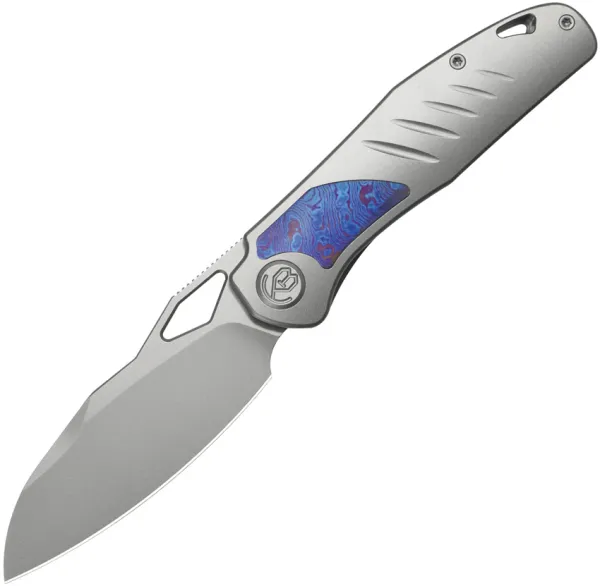 Kubey Sudden Framelock Timascus KUB385A