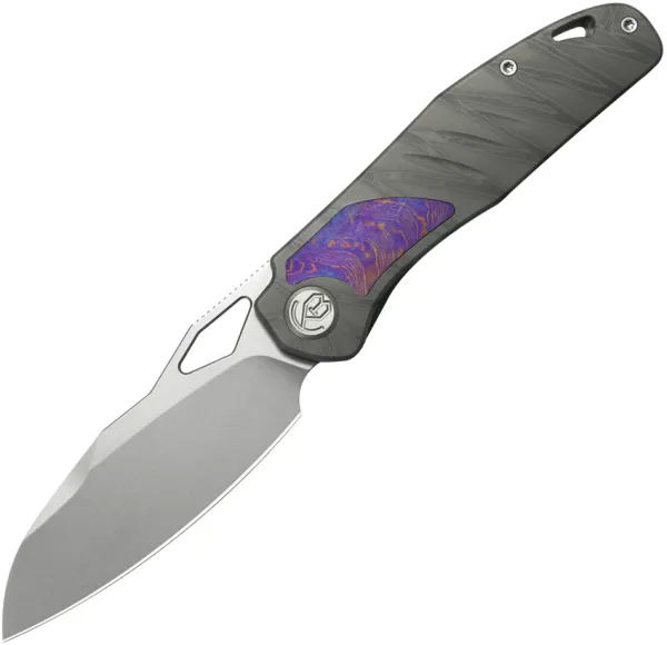 Kubey Sudden. Flame Ti. Timascus KUB385B