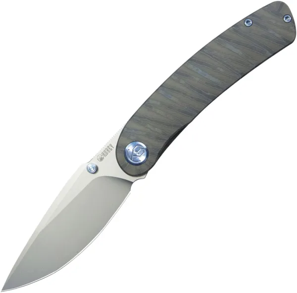 Kubey Momentum Framelock Flame Ti KUB386C