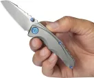 Kubey Steeltle Framelock Gray Ti KUB390A