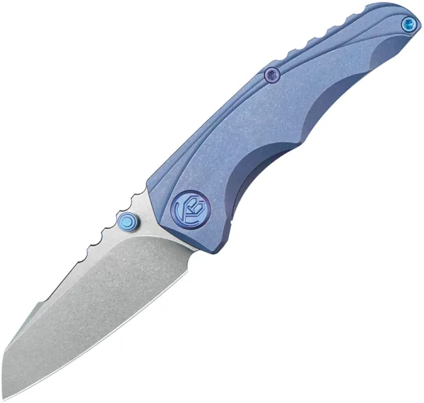 Kubey Steeltle Framelock Blue Ti KUB390C