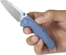 Kubey Steeltle Framelock Blue Ti KUB390C