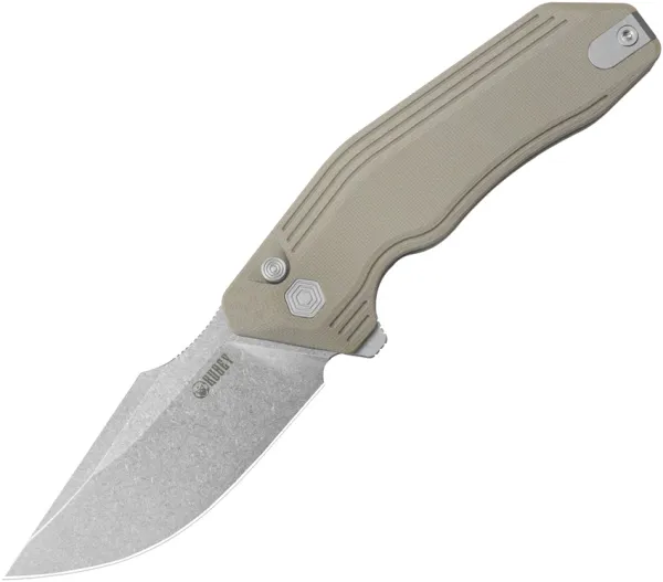 Kubey Basilisk Button Lock Tan KUB391C