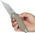 Kubey Fenrir Button Lock Tan KUB393C