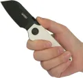 Kubey Boxer Linerlock White G10 KUB407E