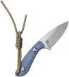 Kubey Bloom fixed blade. Blue KUB411B