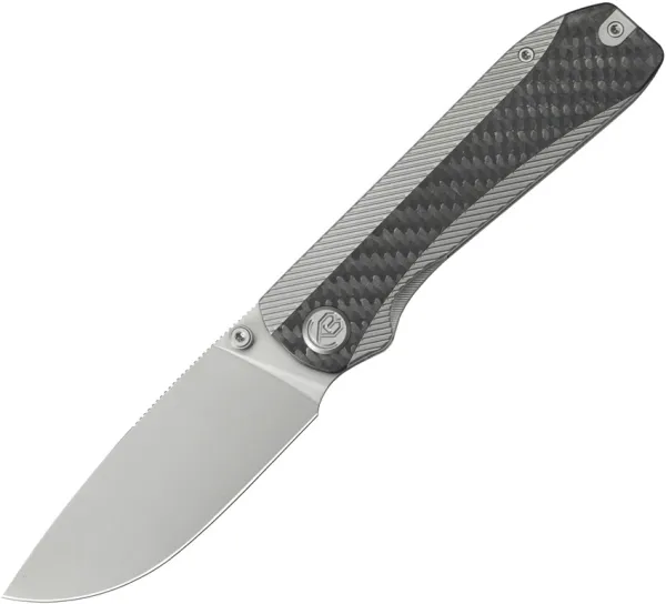 KB Knives Zephyr Linerlock Gray Ti-CF KUB431A