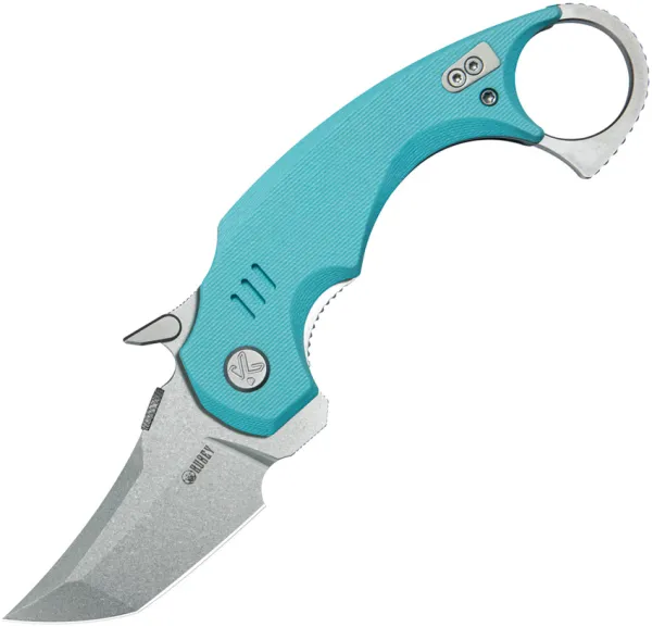 Kubey Jaw Tanto. Tiffany Blue KUB439B