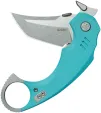 Kubey Jaw Tanto. Tiffany Blue KUB439B