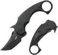 Kubey Jaw Karambit Linerlock Black KUB439F
