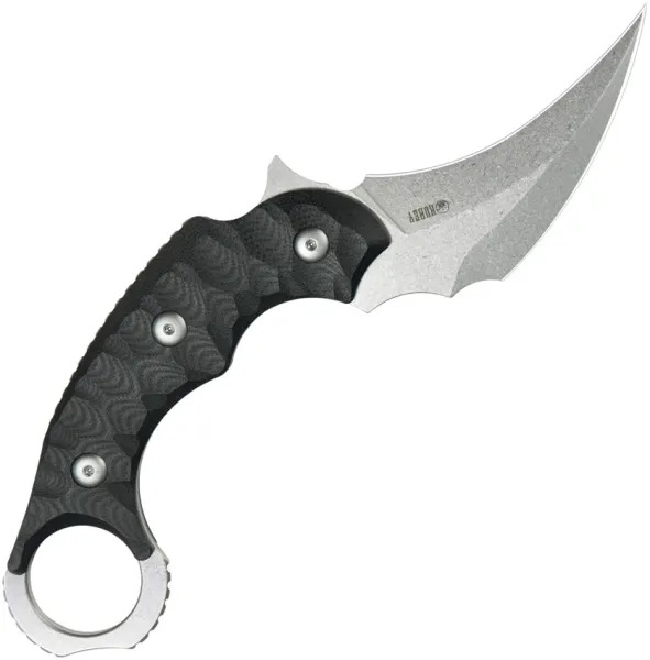 Kubey Velociraptor Fixed Blade Black KUB448A