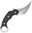 Kubey Velociraptor Fixed Blade Black - KUB448A