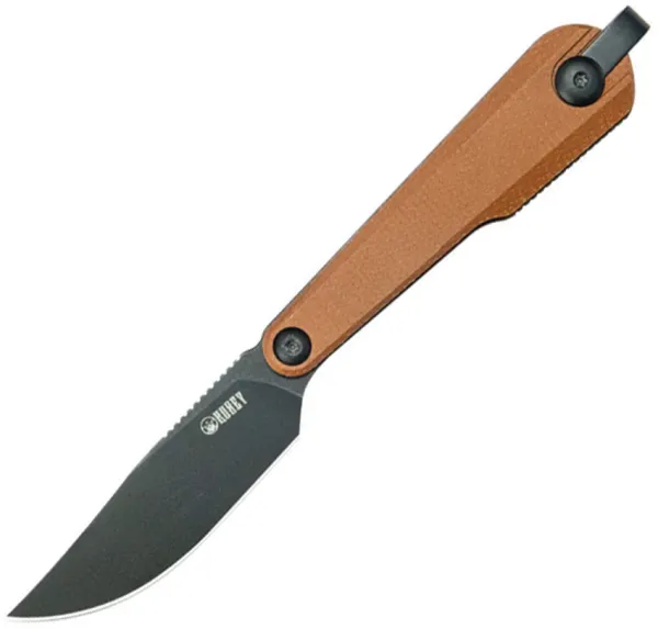 Kubey Yag Fixed Blade Black Brown KUB451C
