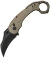 KB Knives Toucan Button Lock Bronze - KUB463C
