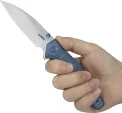 Kubey Whammy Framelock Ti Blue KUB474B
