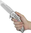 KB Knives Husky Framelock Ti Gray KUB476A