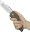KB Knives Husky Framelock Ti Bronze KUB476C