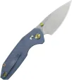 KB Knives Aero Crossbar Lock Blue Ti KUB488B