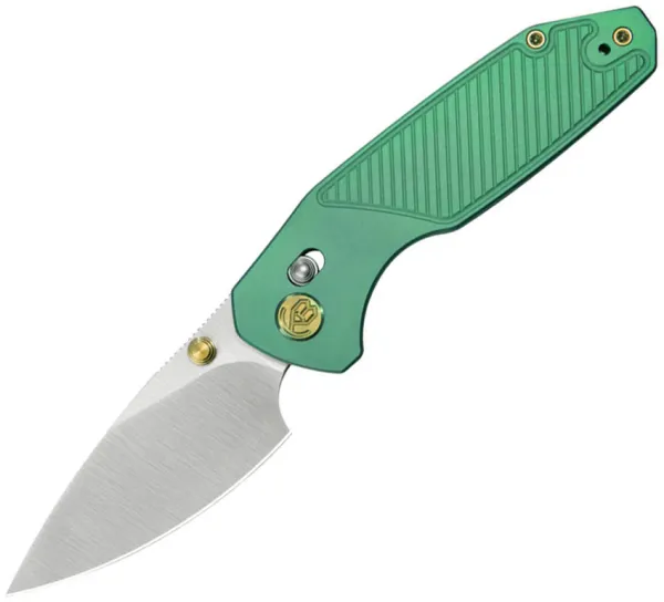 KB Knives Aero Crossbar Lock Green Ti KUB488D