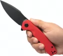 Kubey Calyce Linerlock Black Red KUB901I