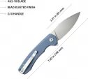 Kubey Calyce Linerlock Blue KUB901M