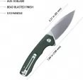 Kubey Calyce Linerlock Green KUB901N