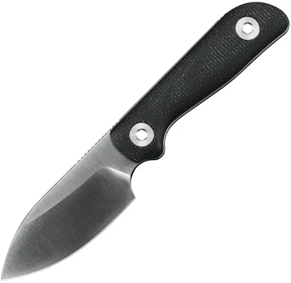 Kunwu Knives Stiffy P Fixed Blade Black KUNF705BK2