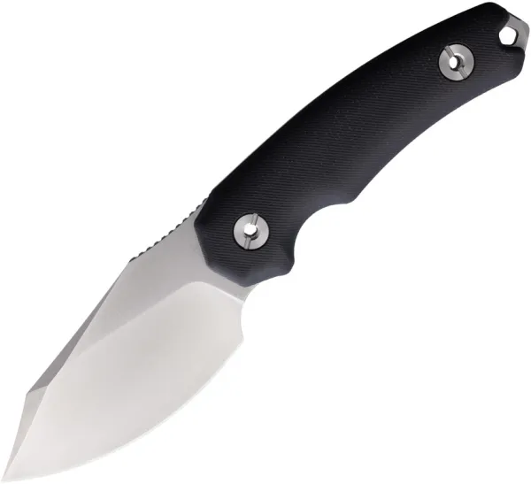 Kunwu Knives Stiffy D Fixed Blade Black KUNF706BK2