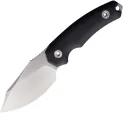 Kunwu Knives Stiffy D Fixed Blade Black - KUNF706BK2