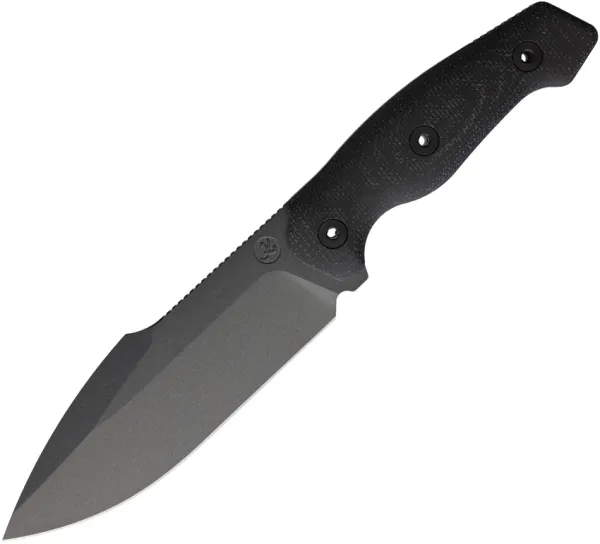 Kunwu Knives Stiffy G Fixed Blade Blk-Blk KUNF712BK1