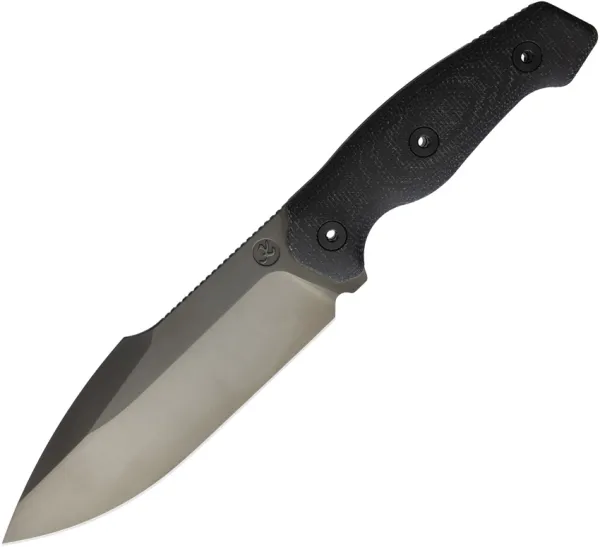 Kunwu Knives Stiffy G Fixed Blade Blk DLC KUNF712BK4