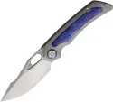 Kunwu Knives Jericho Framelock Timascus - KUNK713T2