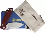 Kunwu Knives Pulsar XT Lock Red G-Mascus KUNX705A1