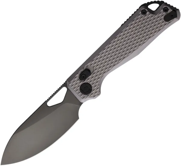 Kunwu Knives Pulsar XT Lock Gray DLC KUNX705T5