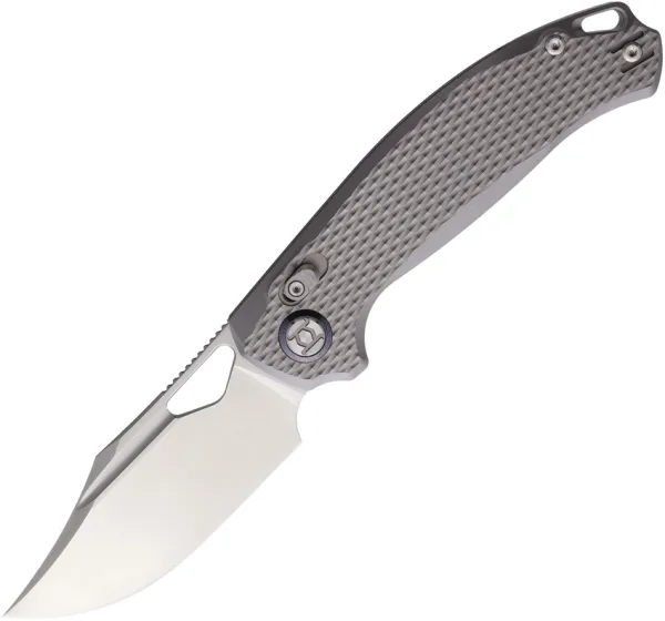 Kunwu Knives Django XL XT Lock Gray Ti KUNX707XLT1A