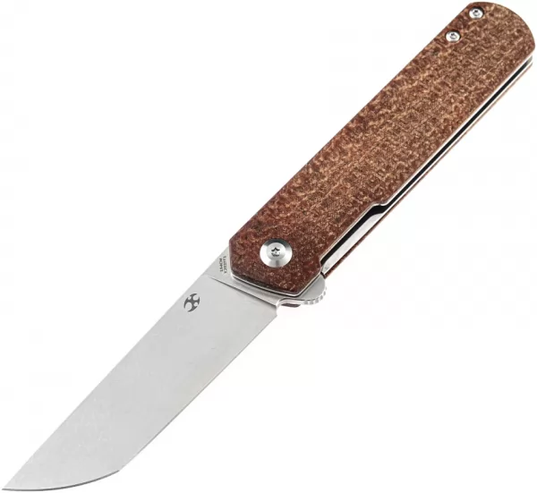 Kansept Knives Foosa Brown Micarta KX2020T1