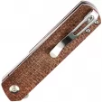 Kansept Knives Foosa Brown Micarta KX2020T1