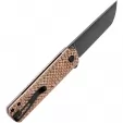 Kansept Knives Foosa Linerlock Brown Micarta KX2020T2