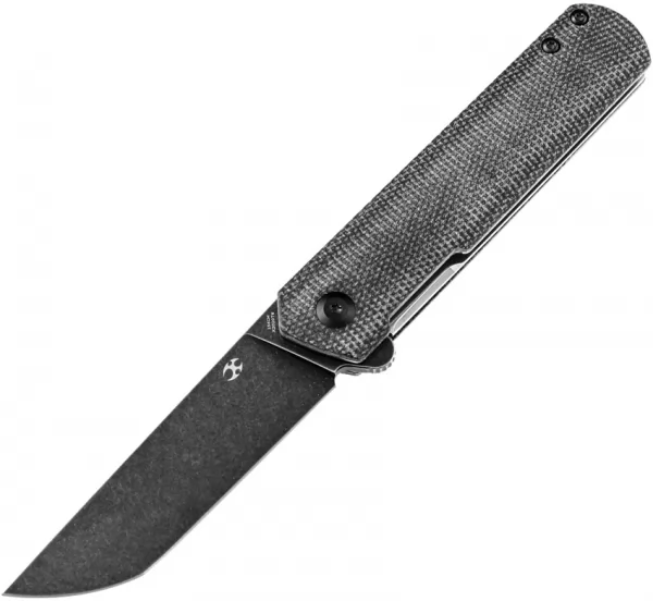 Kansept Knives Foosa Linerlock Black Micarta KX2020T6